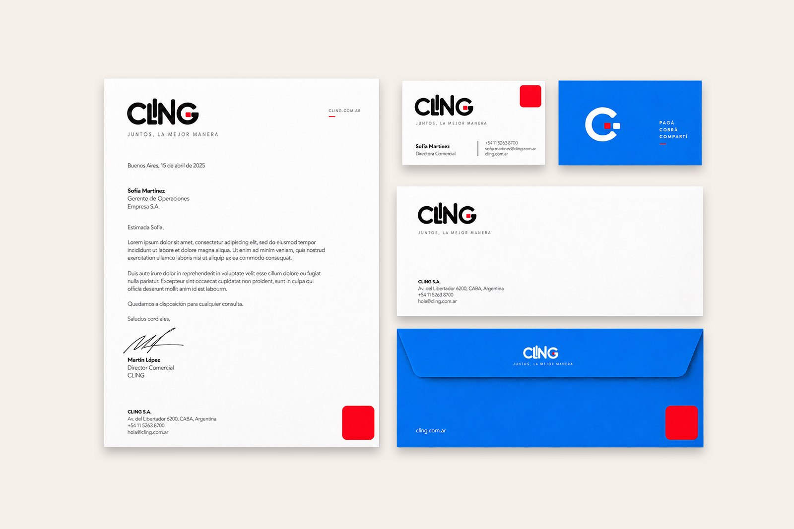CLING — Diseño de identidad y comunicación, imagen 13