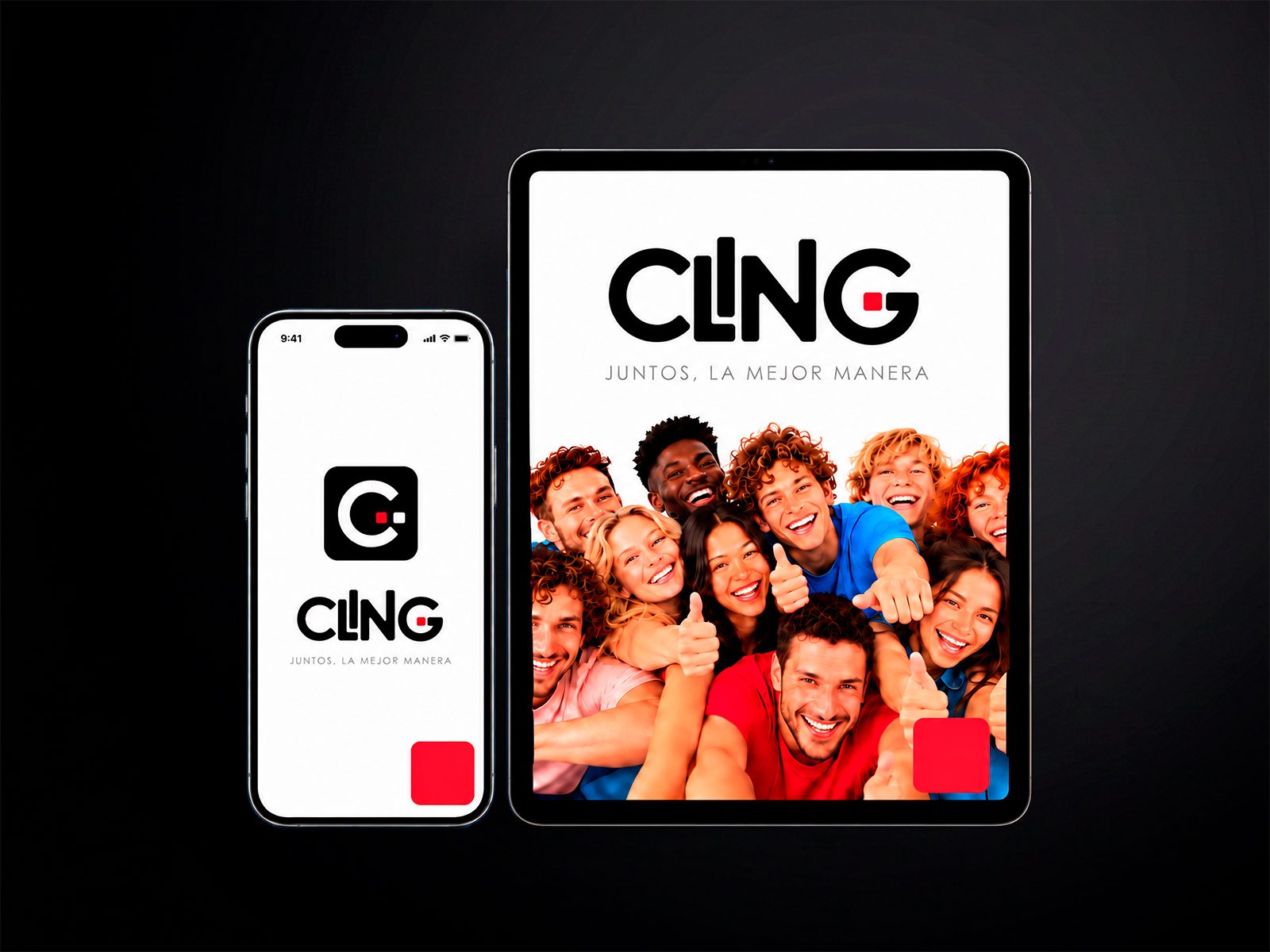 Portada del proyecto CLING: Diseño de identidad y comunicación
