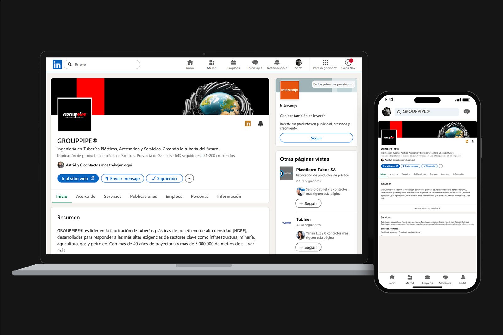 GROUPPIPE SOCIAL MEDIA — Sistema de diseño para presencia en redes, imagen 5