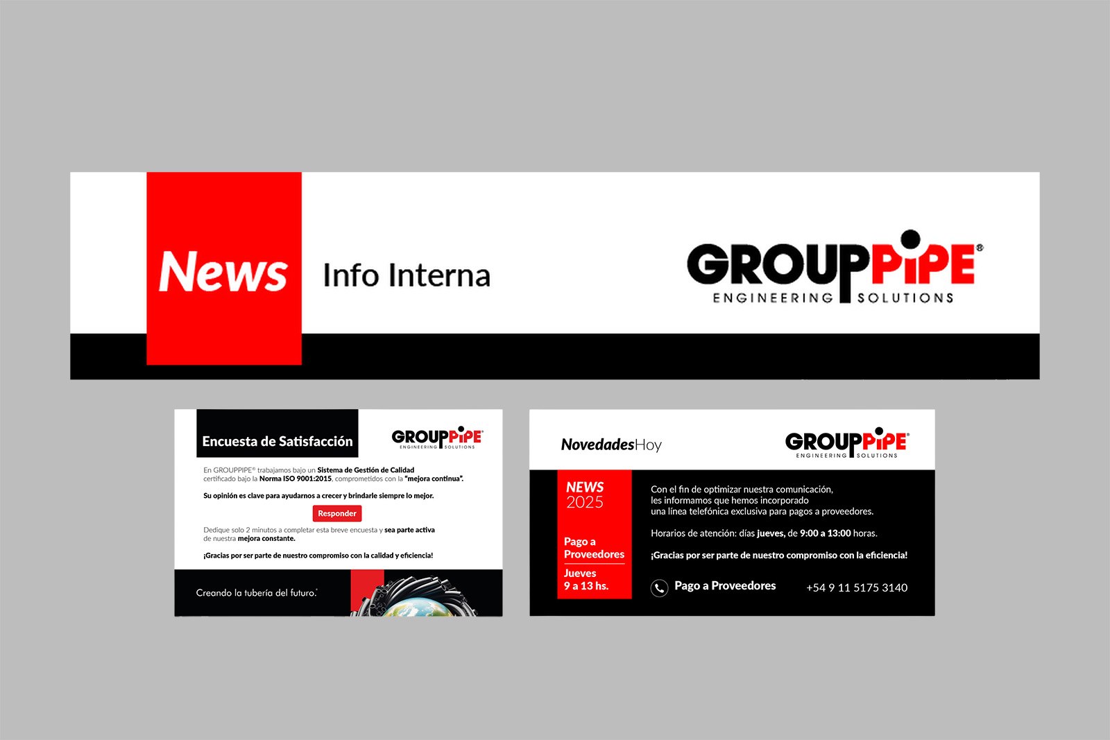 GROUPPIPE SOCIAL MEDIA — Sistema de diseño para presencia en redes, imagen 9