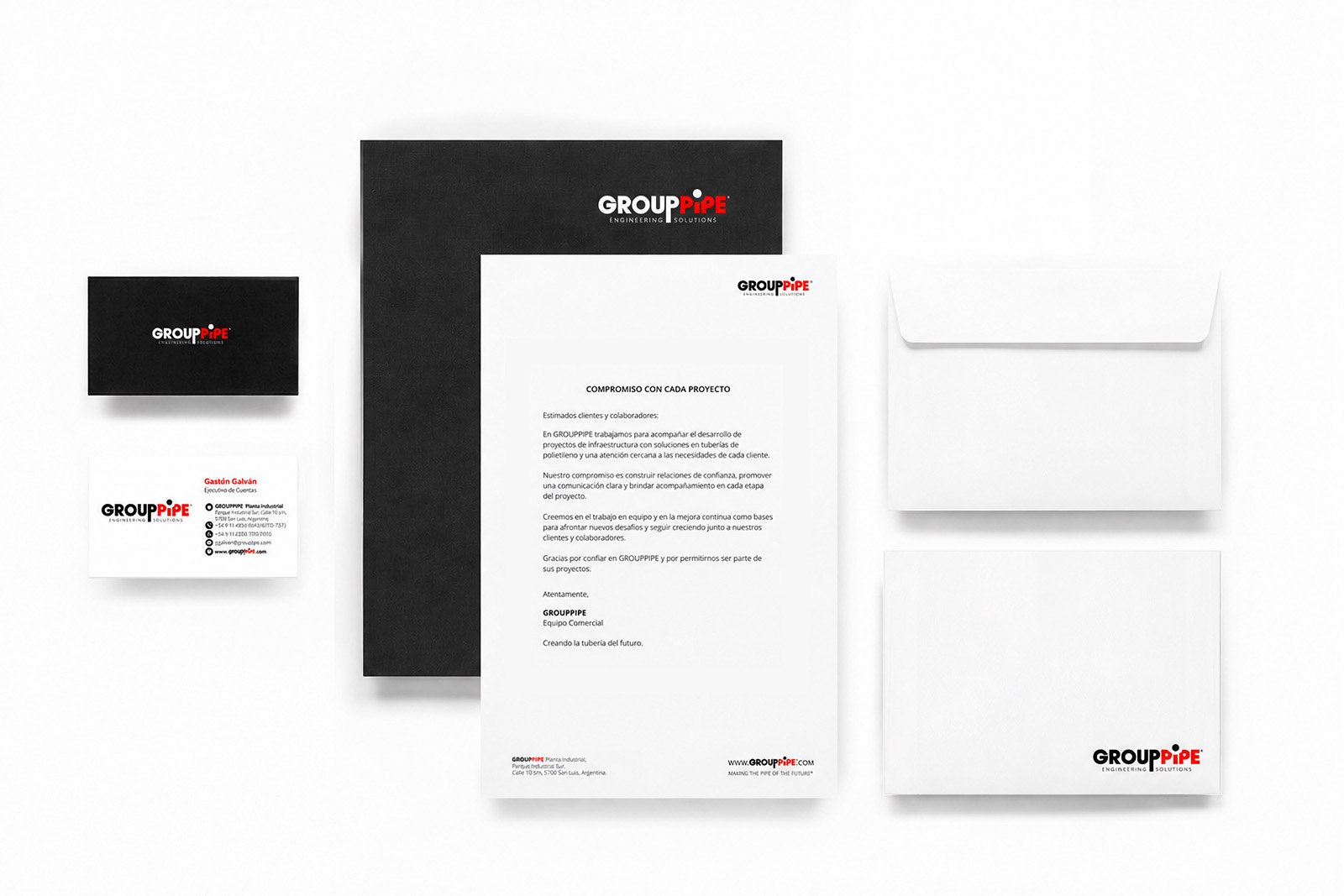 GROUPPIPE BRANDING — Identidad visual y manual de marca, imagen 13