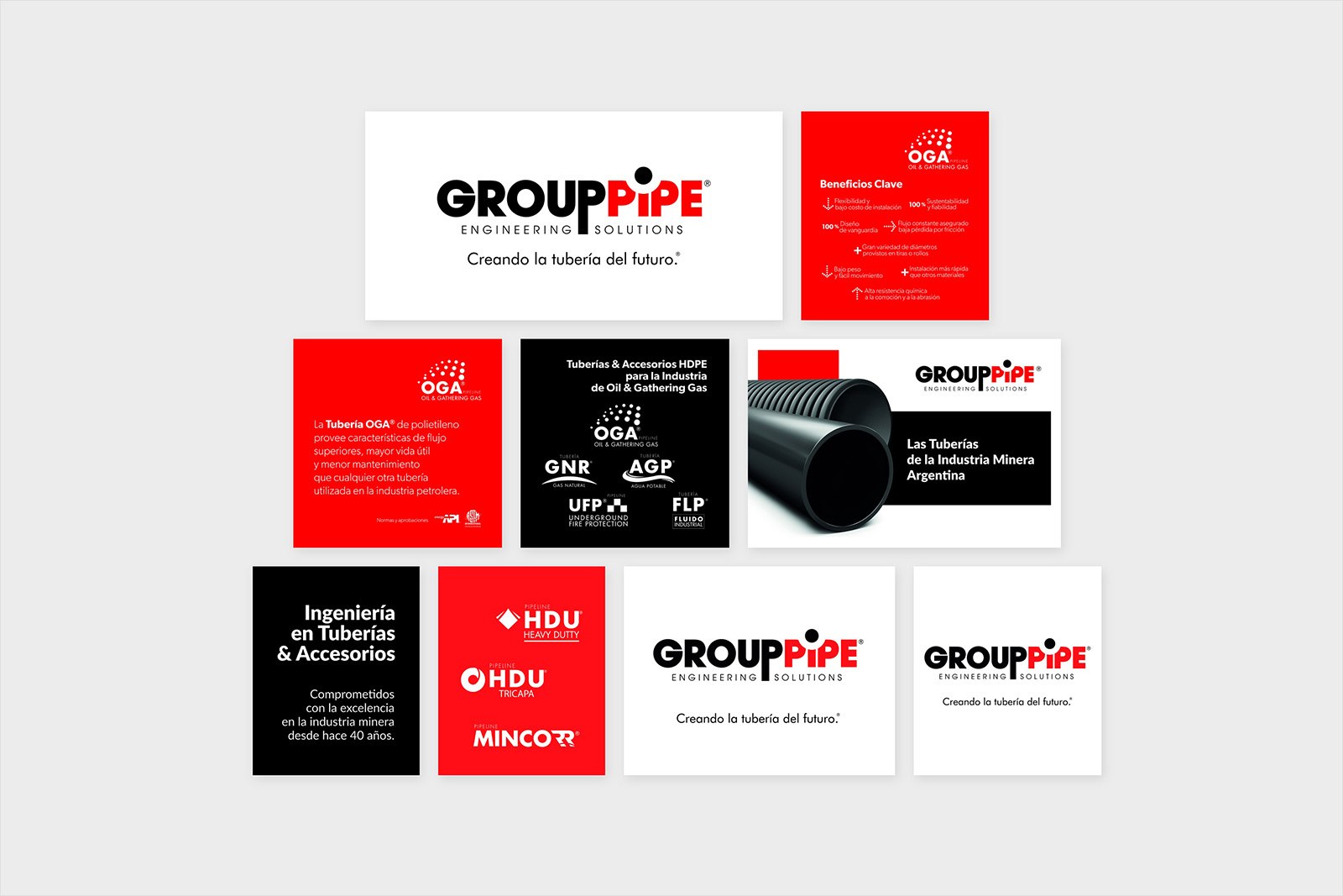 GROUPPIPE BRANDING — Identidad visual y manual de marca, imagen 23