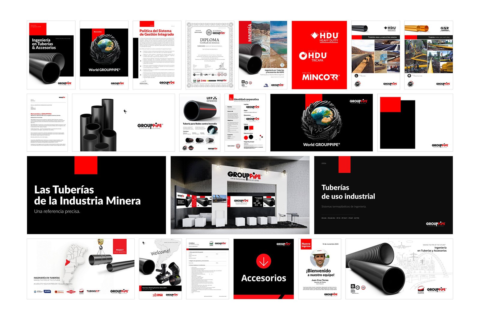 GROUPPIPE BRANDING — Identidad visual y manual de marca, imagen 26