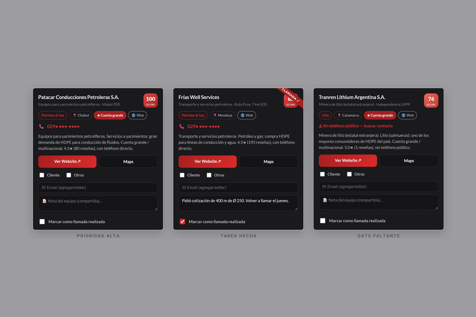RADAR DE LEADS — Sistema a medida e identidad visual, imagen 5