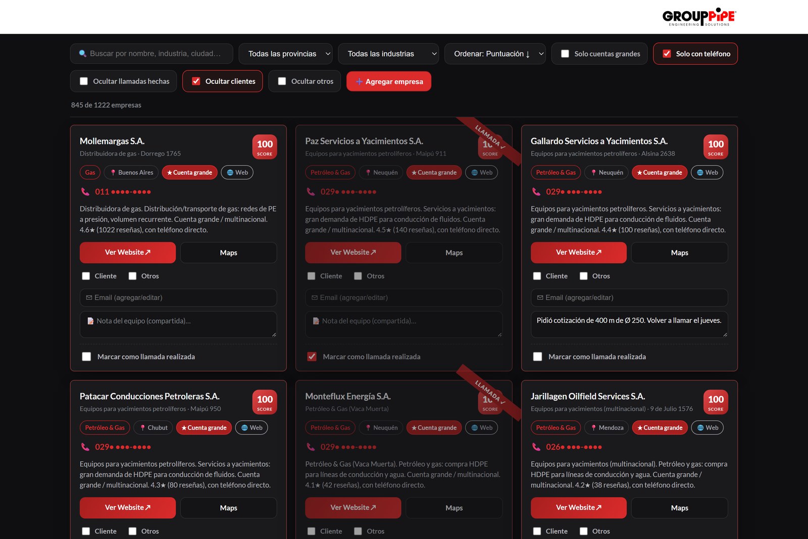 RADAR DE LEADS — Sistema a medida e identidad visual, imagen 6
