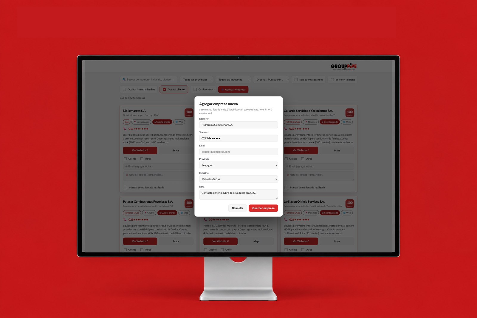 RADAR DE LEADS — Sistema a medida e identidad visual, imagen 13