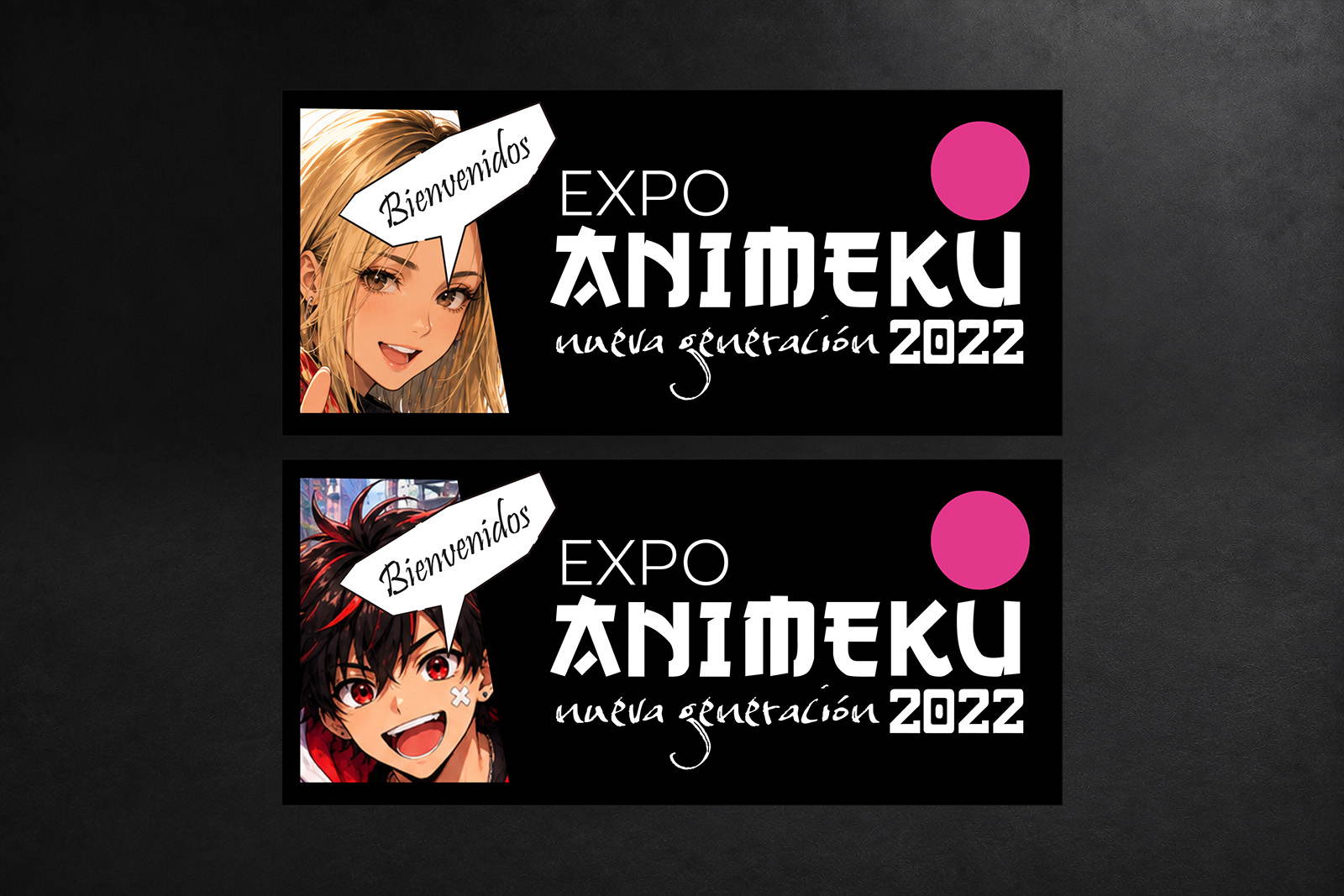 ANIMEKU EXPO — Identidad visual y desarrollo de su universo, imagen 2
