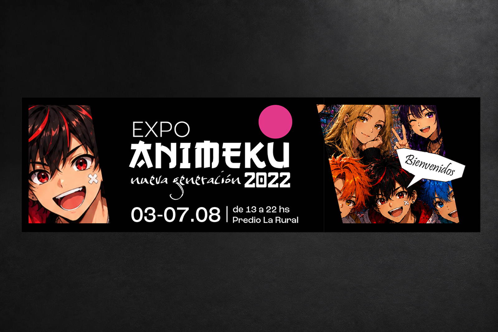 ANIMEKU EXPO — Identidad visual y desarrollo de su universo, imagen 3