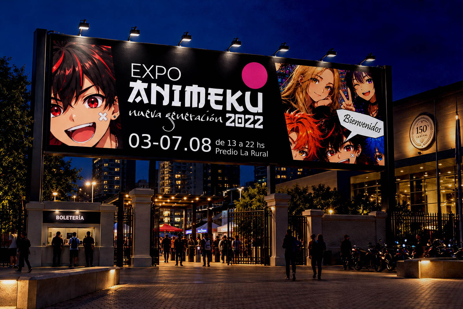 ANIMEKU EXPO — Identidad visual y desarrollo de su universo, imagen 4
