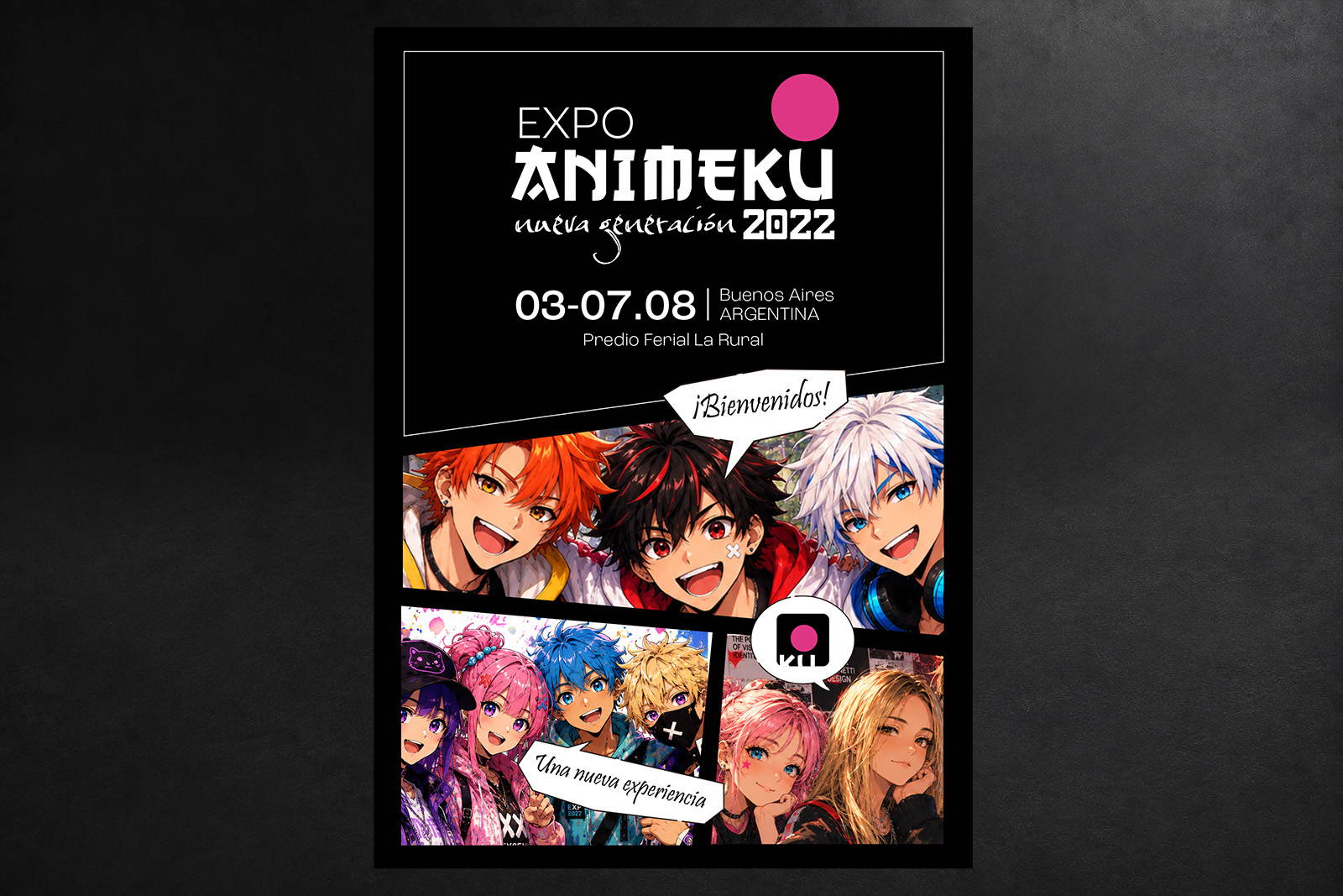 ANIMEKU EXPO — Identidad visual y desarrollo de su universo, imagen 5
