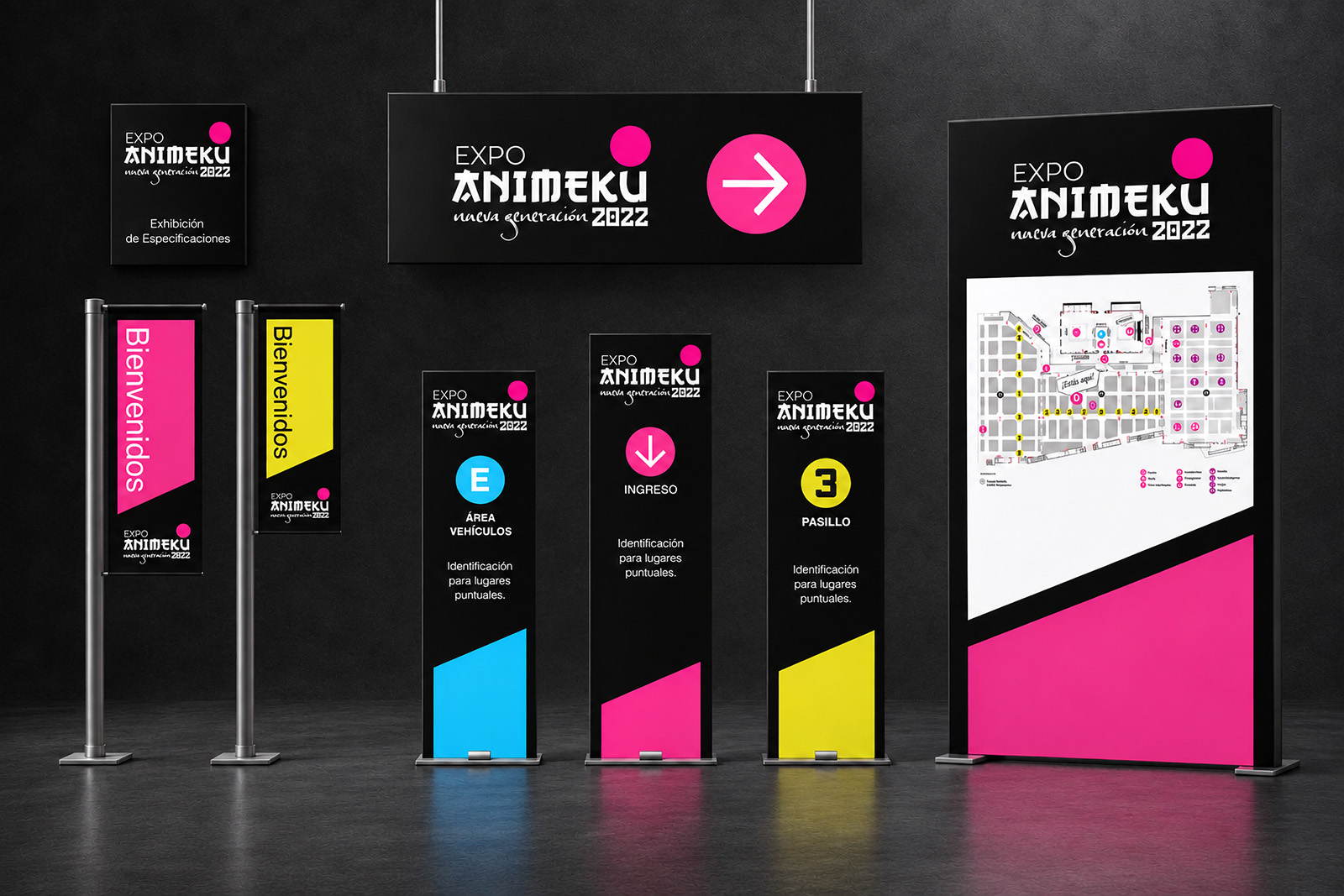 ANIMEKU EXPO — Identidad visual y desarrollo de su universo, imagen 12