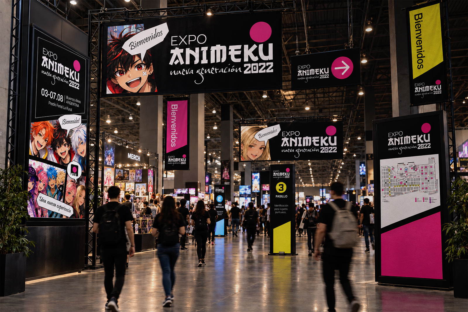 ANIMEKU EXPO — Identidad visual y desarrollo de su universo, imagen 13