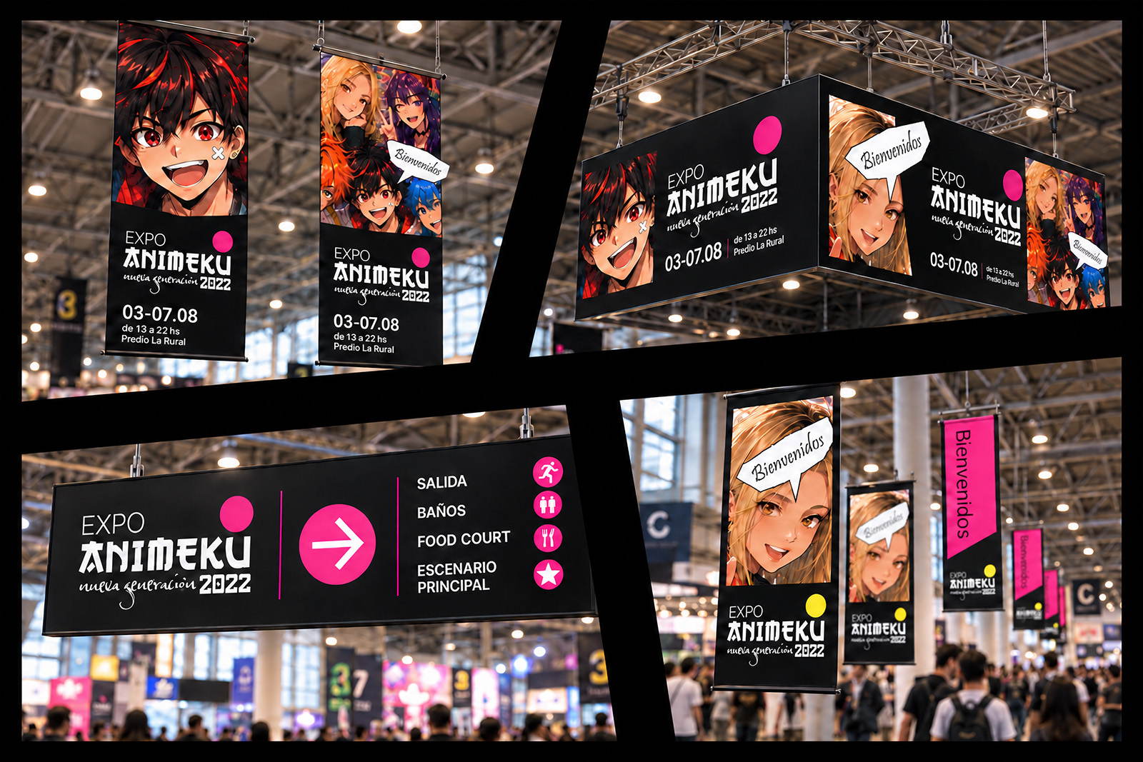 ANIMEKU EXPO — Identidad visual y desarrollo de su universo, imagen 14