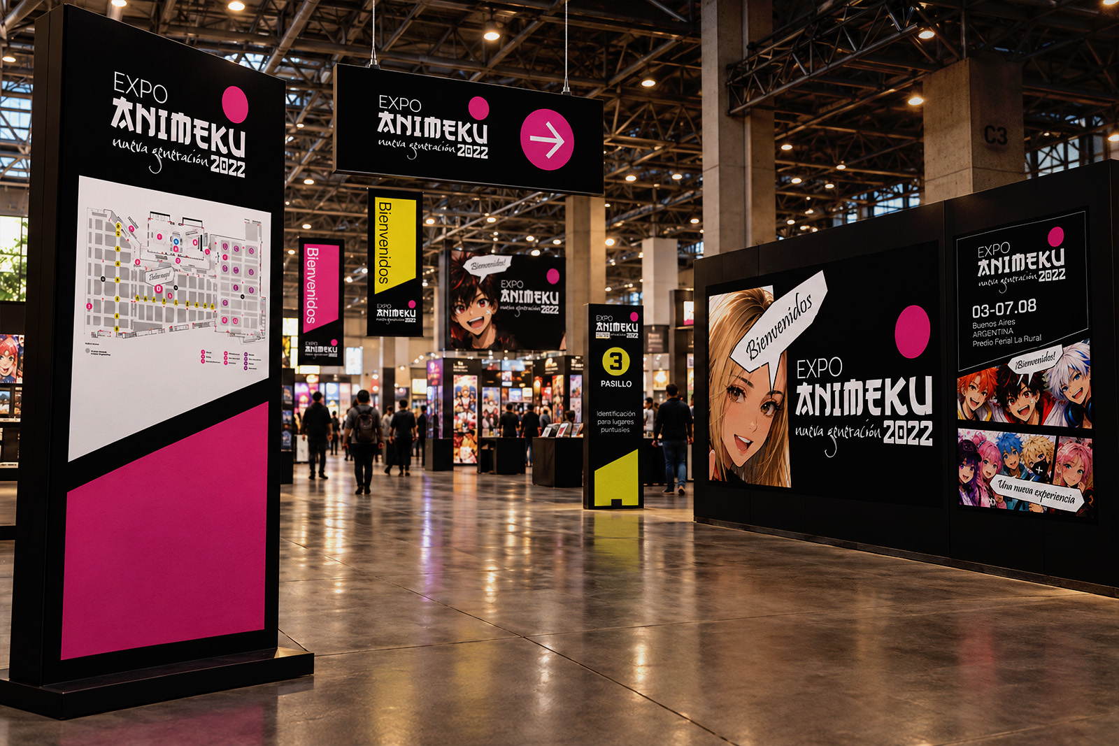 ANIMEKU EXPO — Identidad visual y desarrollo de su universo, imagen 15