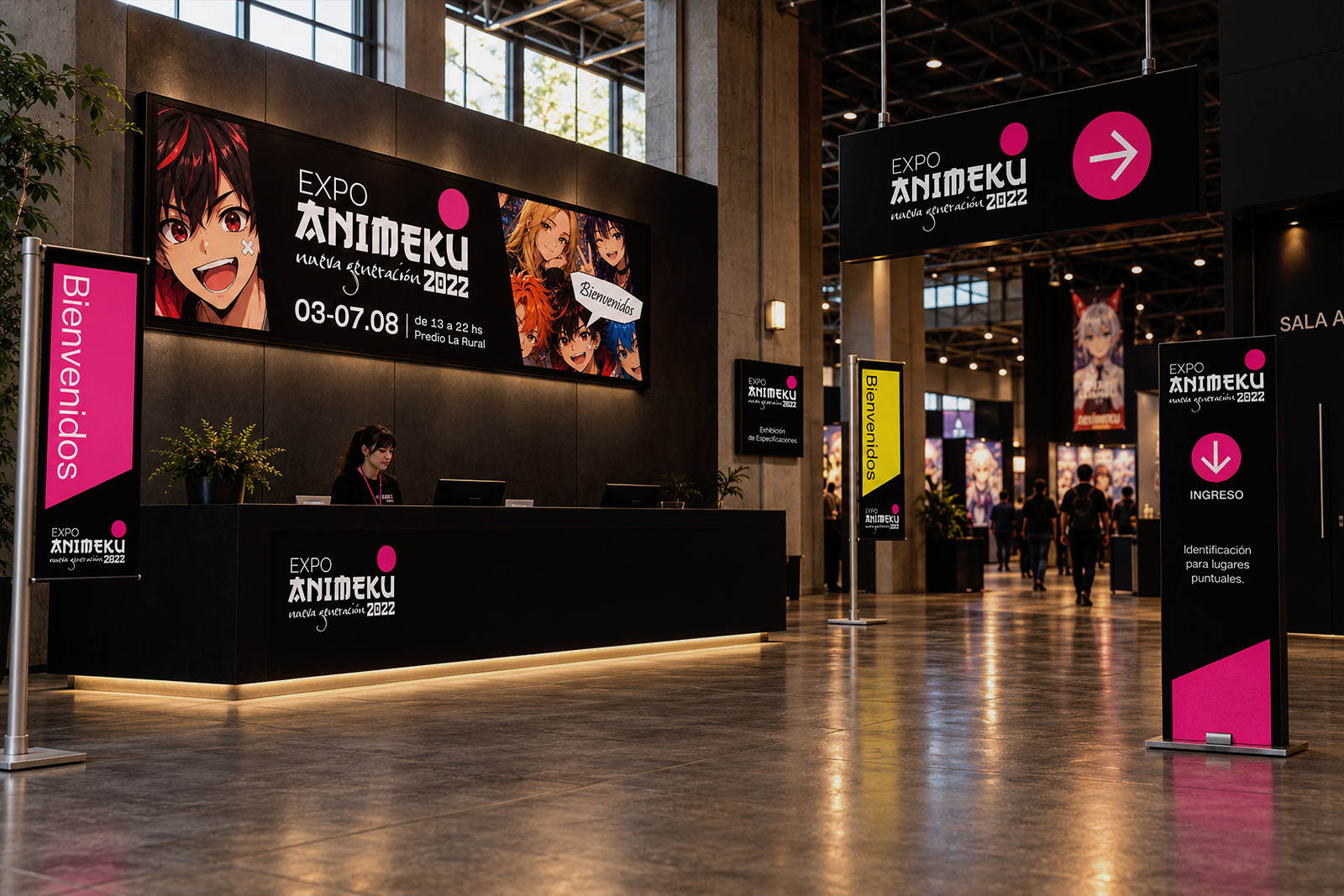 ANIMEKU EXPO — Identidad visual y desarrollo de su universo, imagen 17