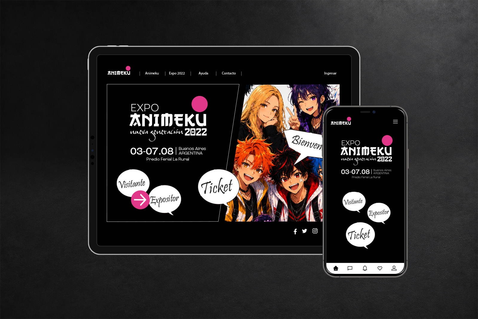 ANIMEKU EXPO — Identidad visual y desarrollo de su universo, imagen 18