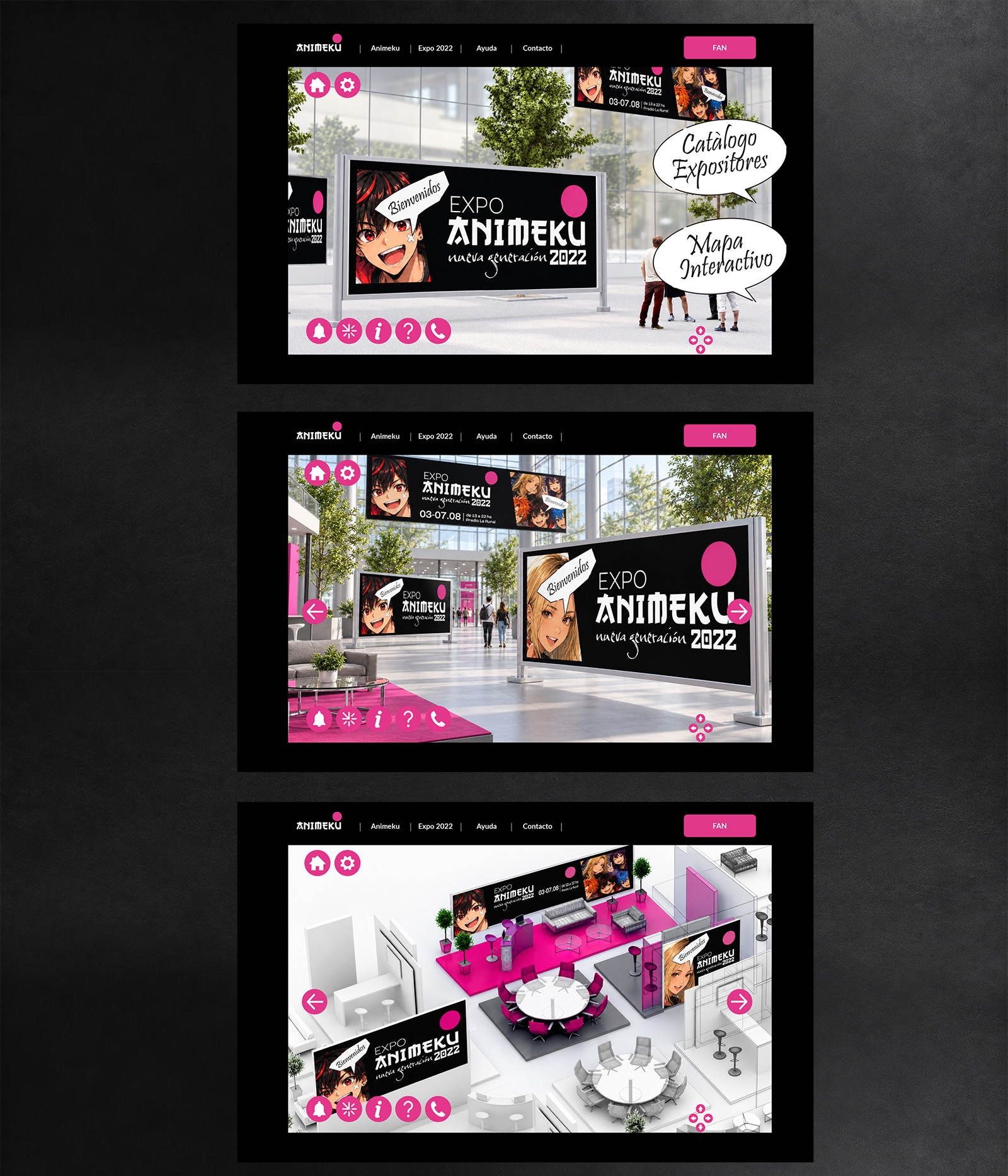ANIMEKU EXPO — Identidad visual y desarrollo de su universo, imagen 23