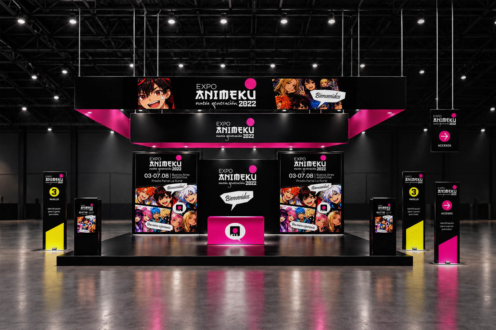 ANIMEKU EXPO — Identidad visual y desarrollo de su universo, imagen 24