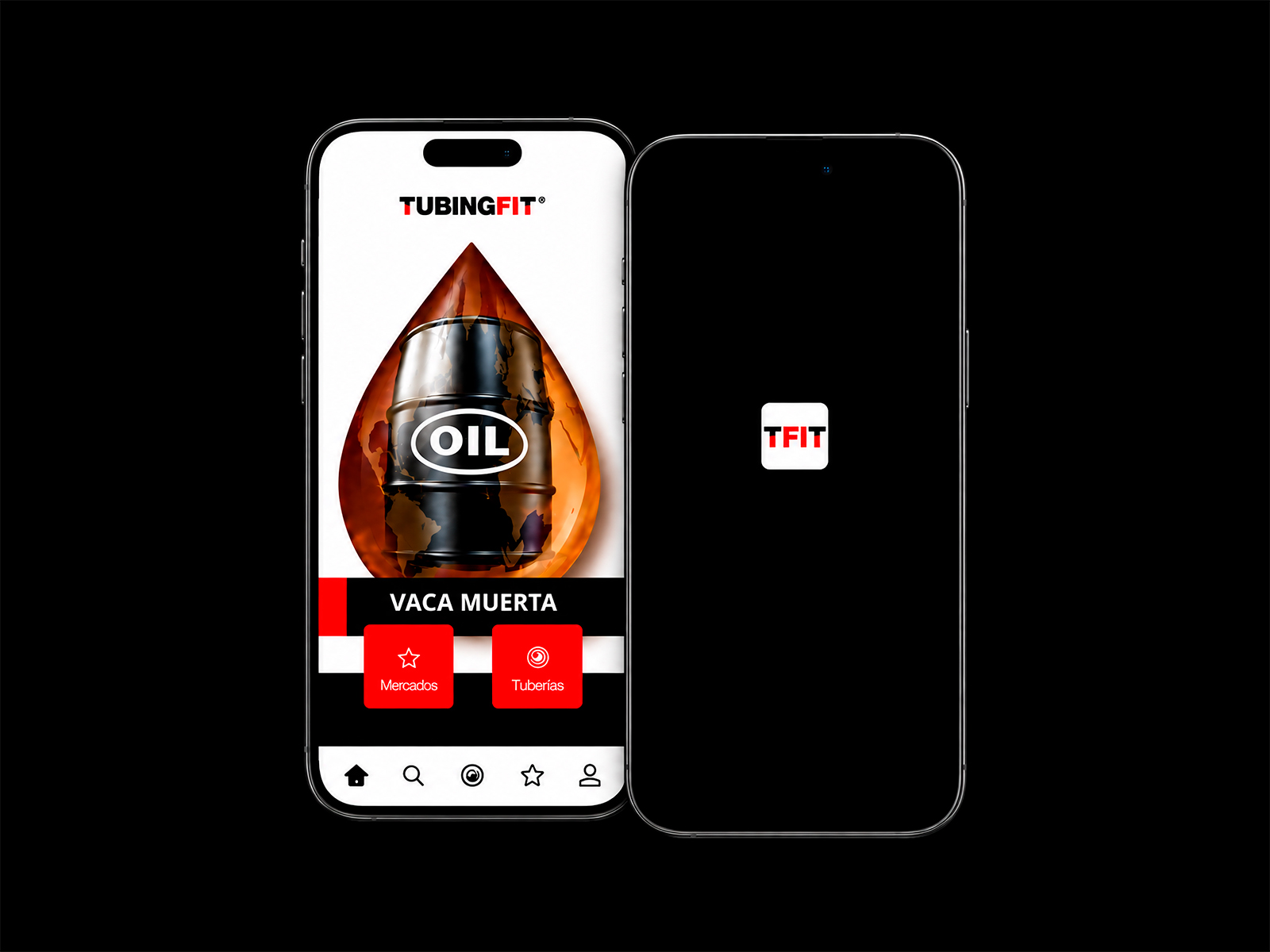Portada del proyecto TUBINGFIT APP: Sistema a medida e identidad visual