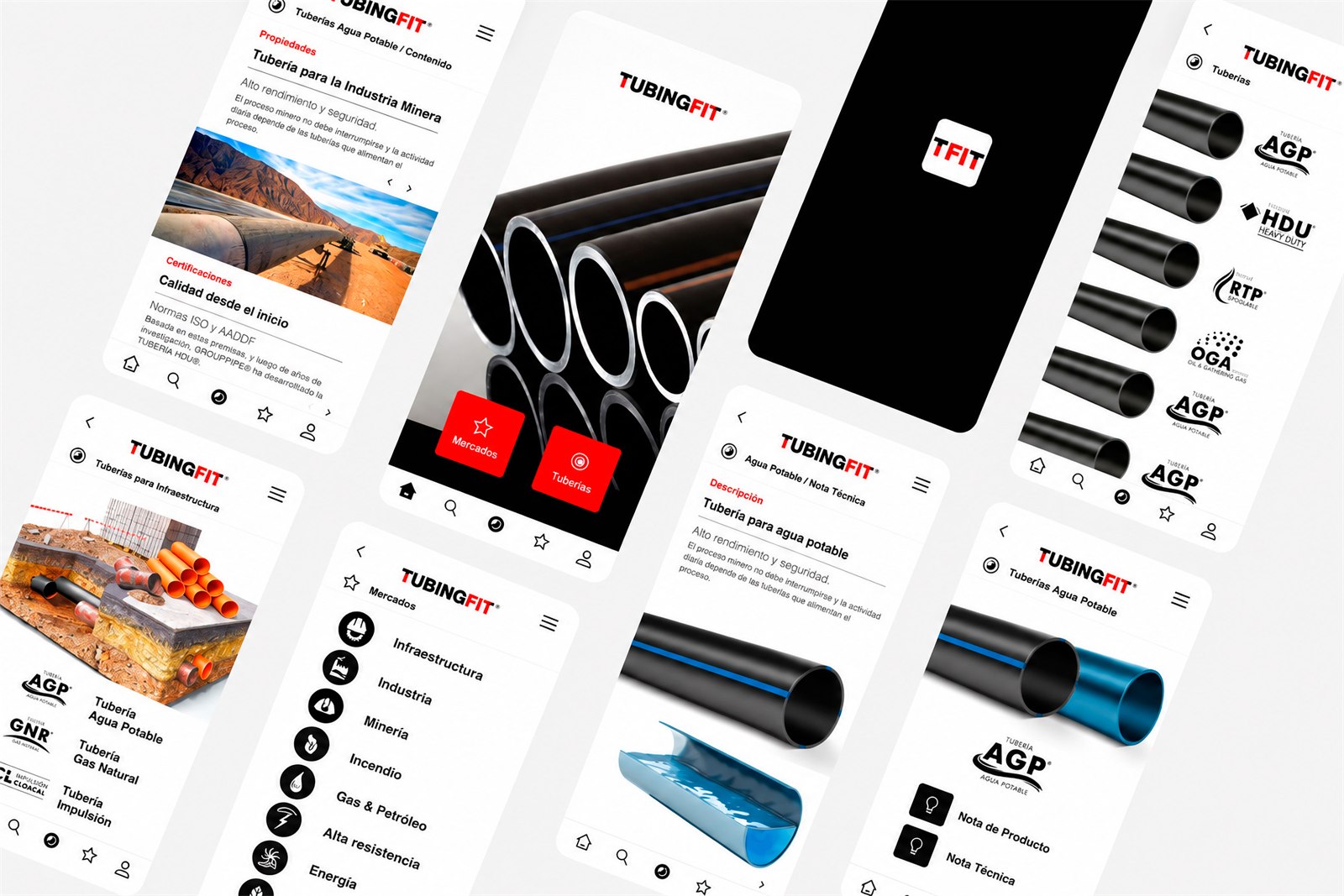 TUBINGFIT APP — Sistema a medida e identidad visual, imagen 8