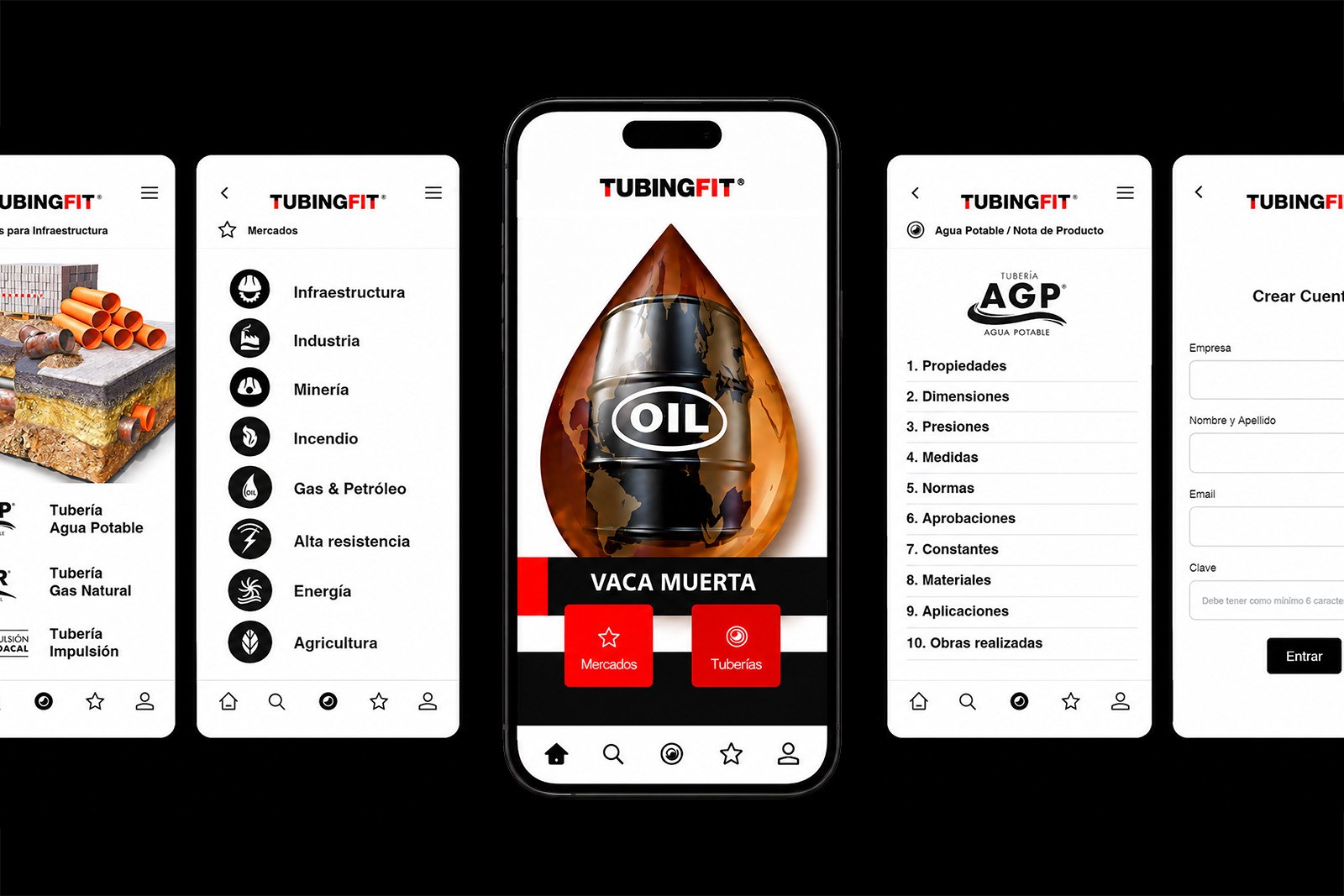 TUBINGFIT APP — Sistema a medida e identidad visual, imagen 9