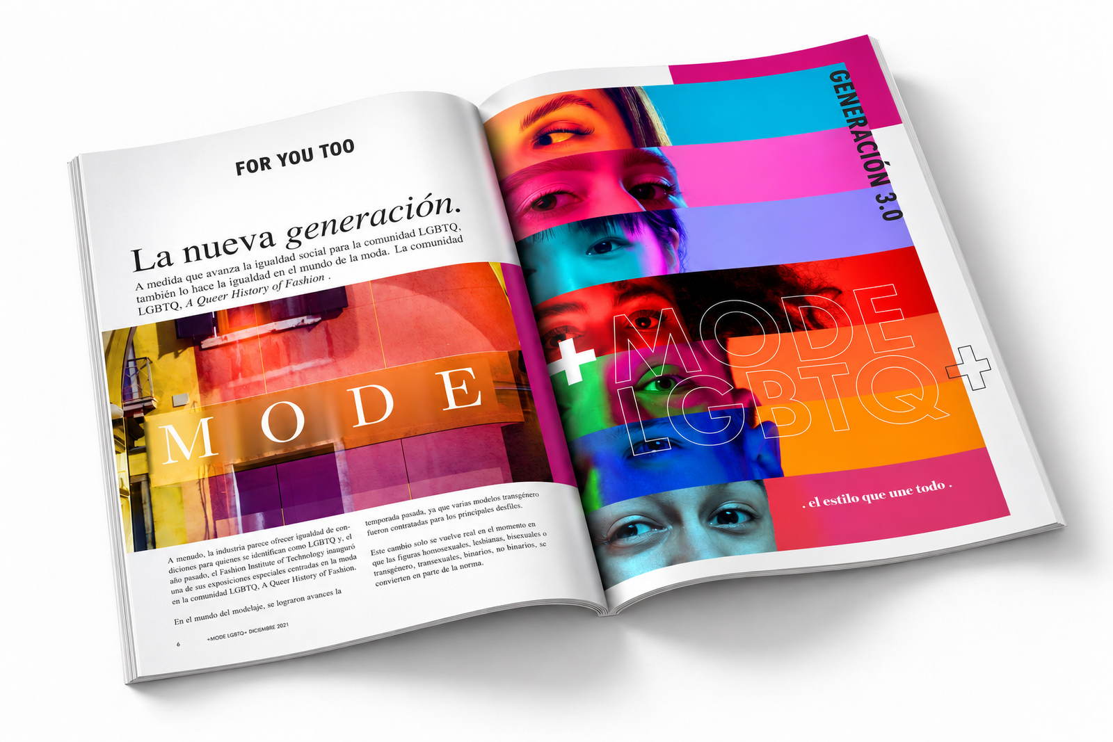 +MODE — Diseño editorial, imagen 15