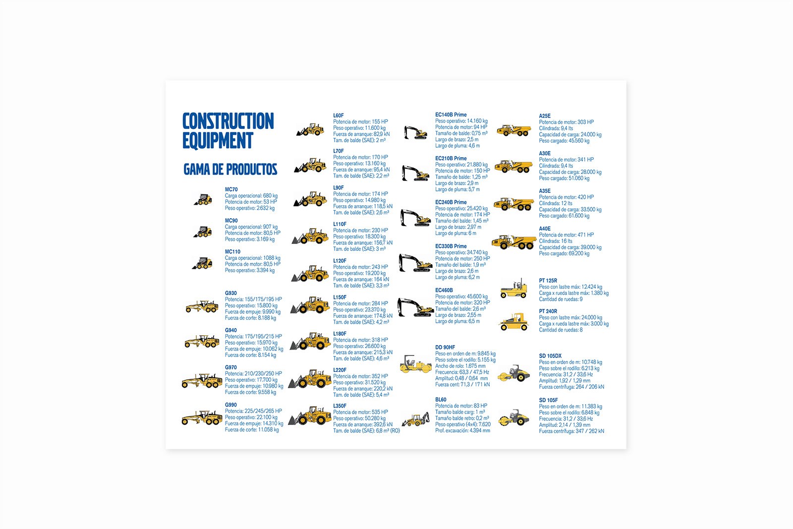 VOLVO CE — Diseño de calendario y agenda corporativa, imagen 4