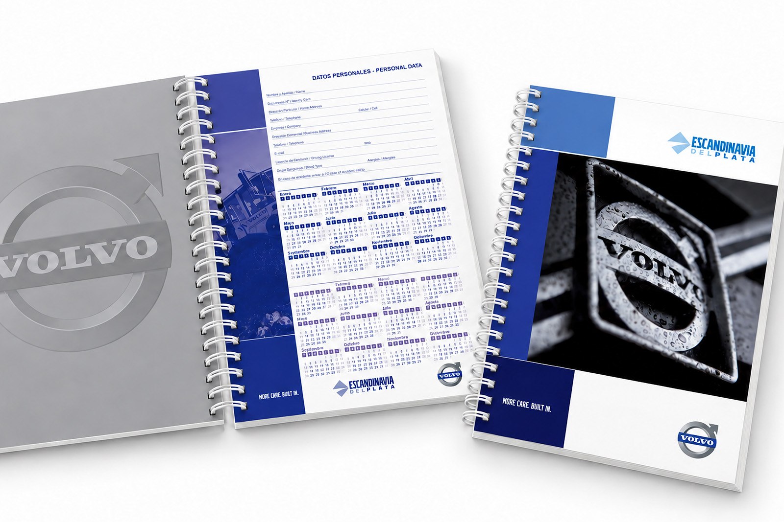 VOLVO CE — Diseño de calendario y agenda corporativa, imagen 11