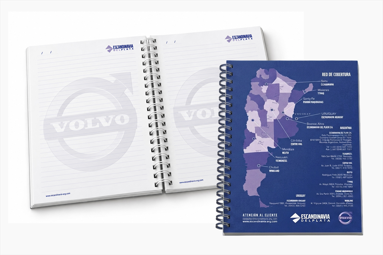 VOLVO CE — Diseño de calendario y agenda corporativa, imagen 12