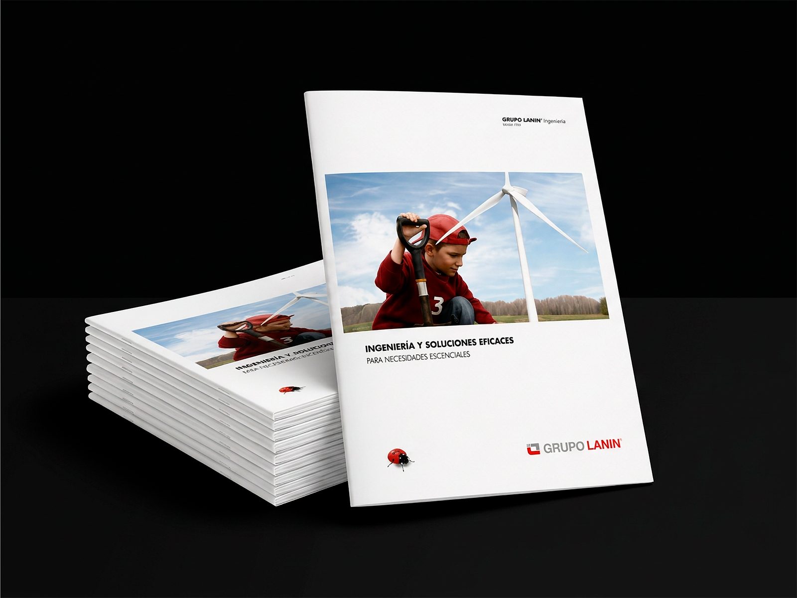 Portada del proyecto GRUPO LANIN: Sistema de diseño para grupo de empresas