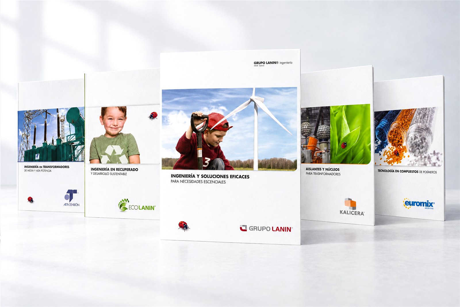 GRUPO LANIN — Sistema de diseño para grupo de empresas, imagen 1