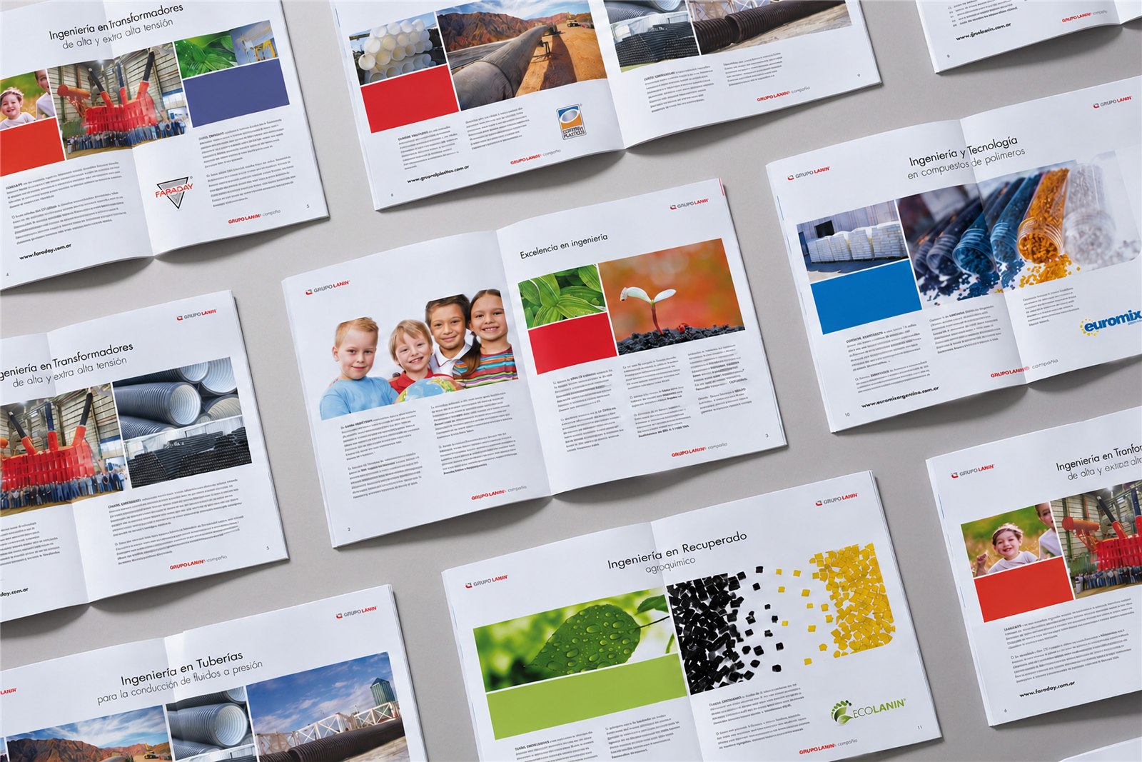 GRUPO LANIN — Sistema de diseño para grupo de empresas, imagen 6